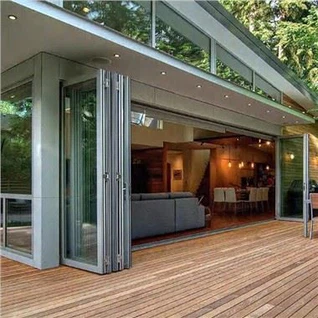 Foldedører av aluminium