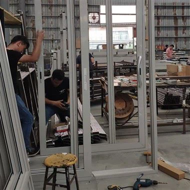 Kontor aluminiumsdør